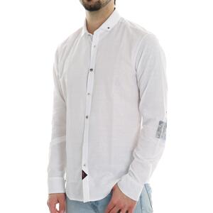 CAMICIA PATCH BIANCO